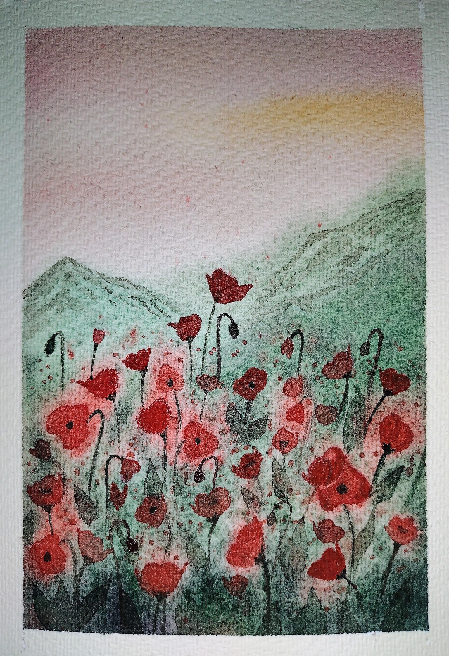Nature In watercolor Projects - image 1 - student project