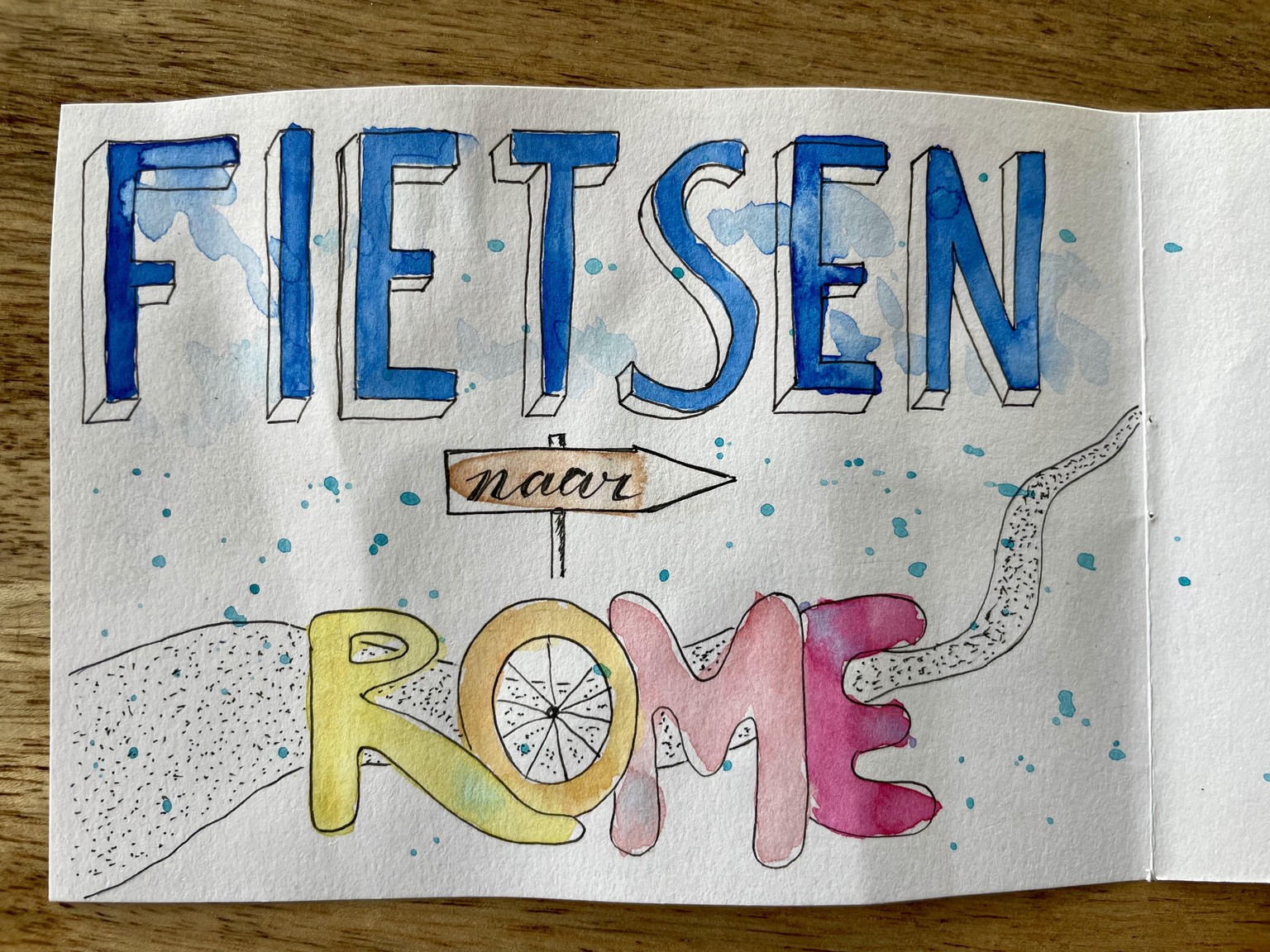 Preparing a cycling trip to Rome - image 1 - student project