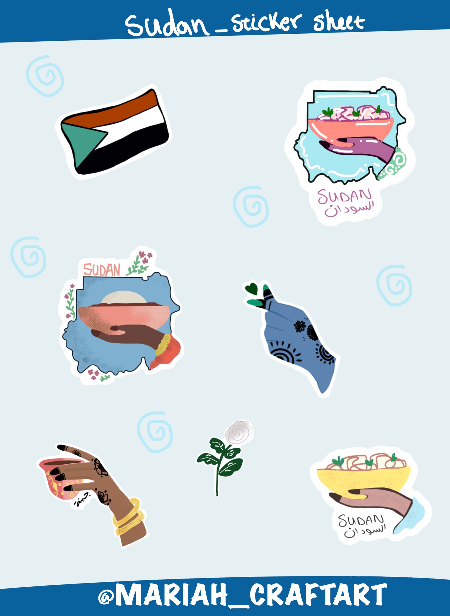 Stickers sheet - image 1 - student project
