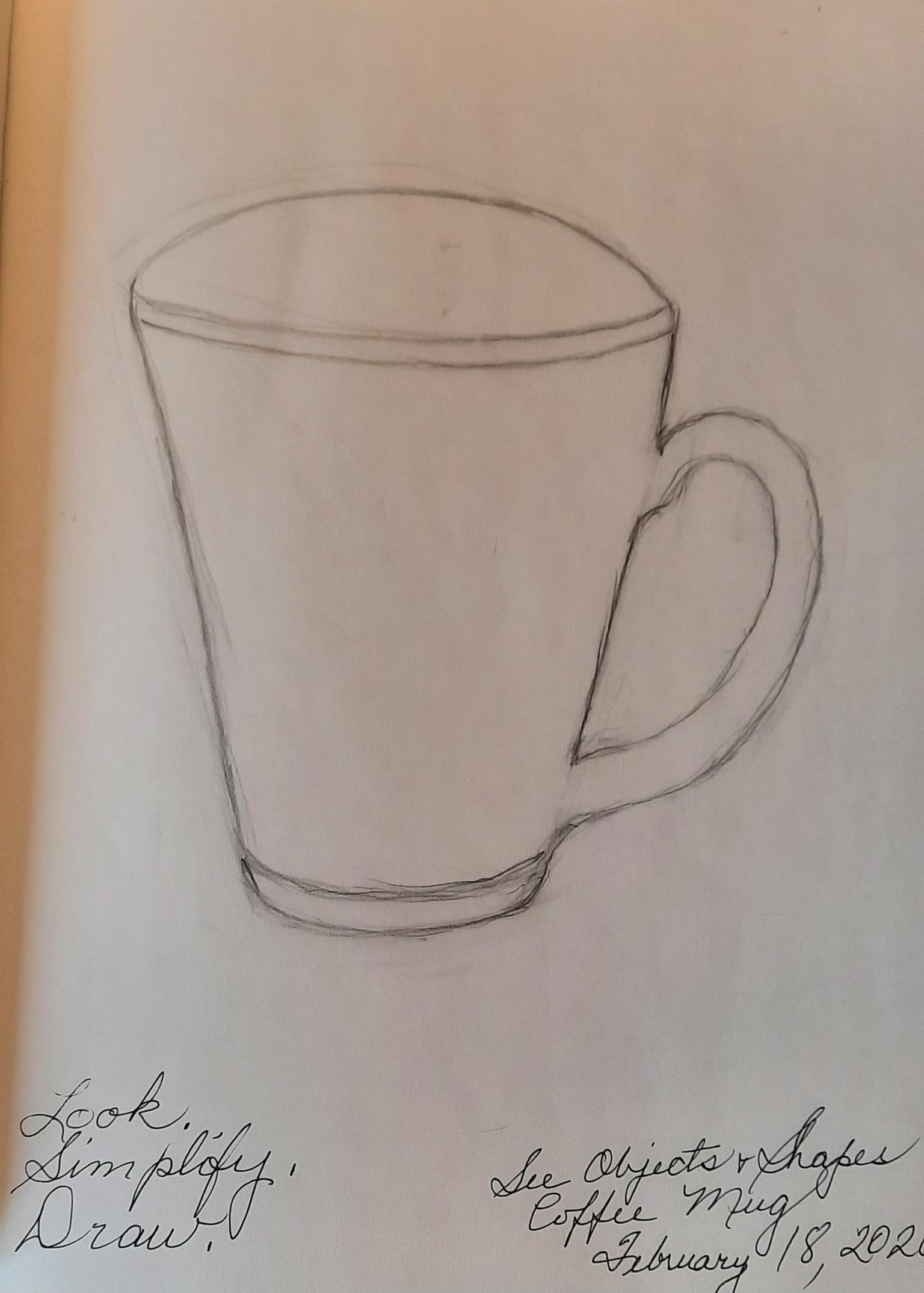 See Objects & Shapes:  Coffee Mug - image 1 - student project