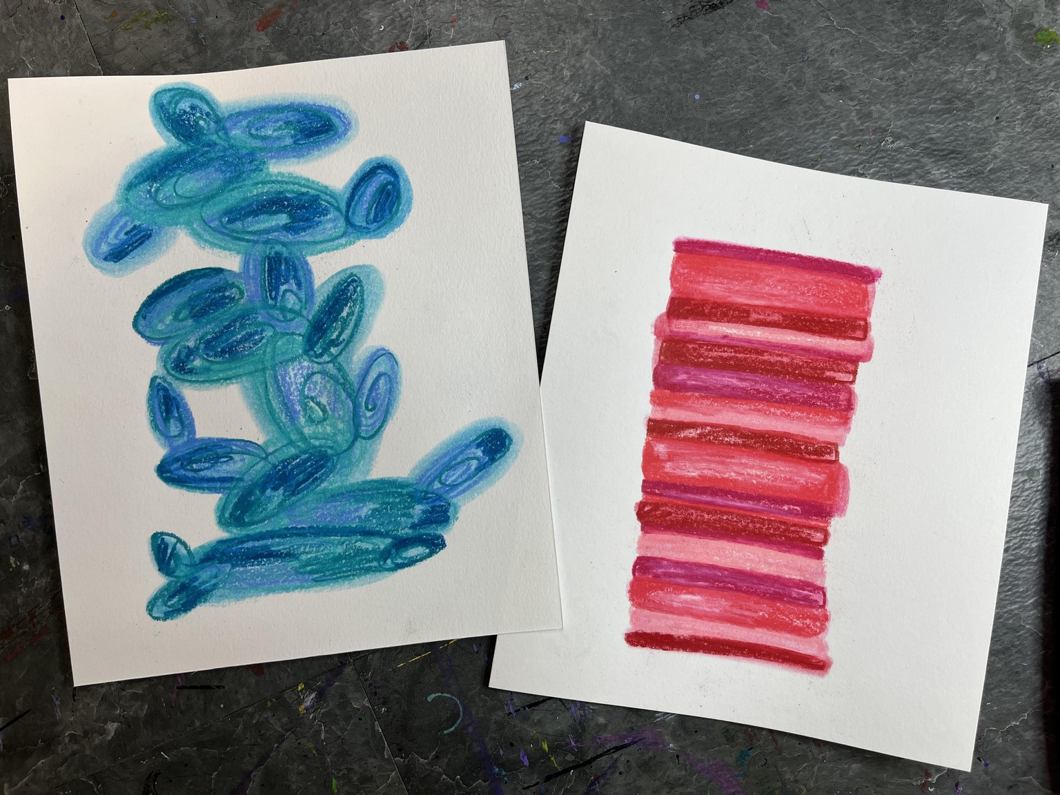 Acrylic Glazed Layer Painting and Colored Pencil w/Solvent - image 3 - student project