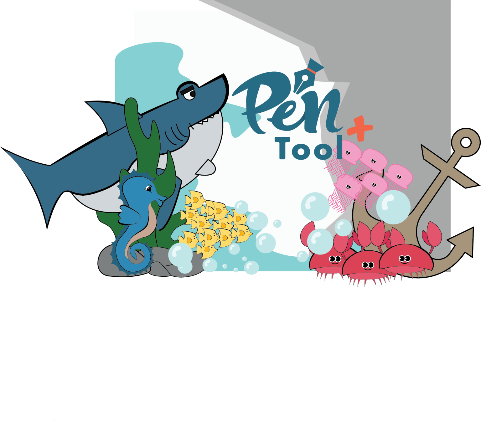 Pen Tool Under The