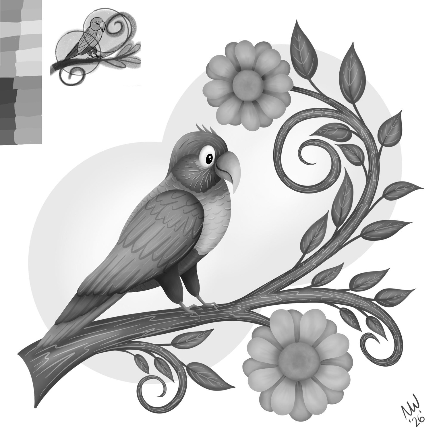 Rainbow Lorikeet - image 3 - student project