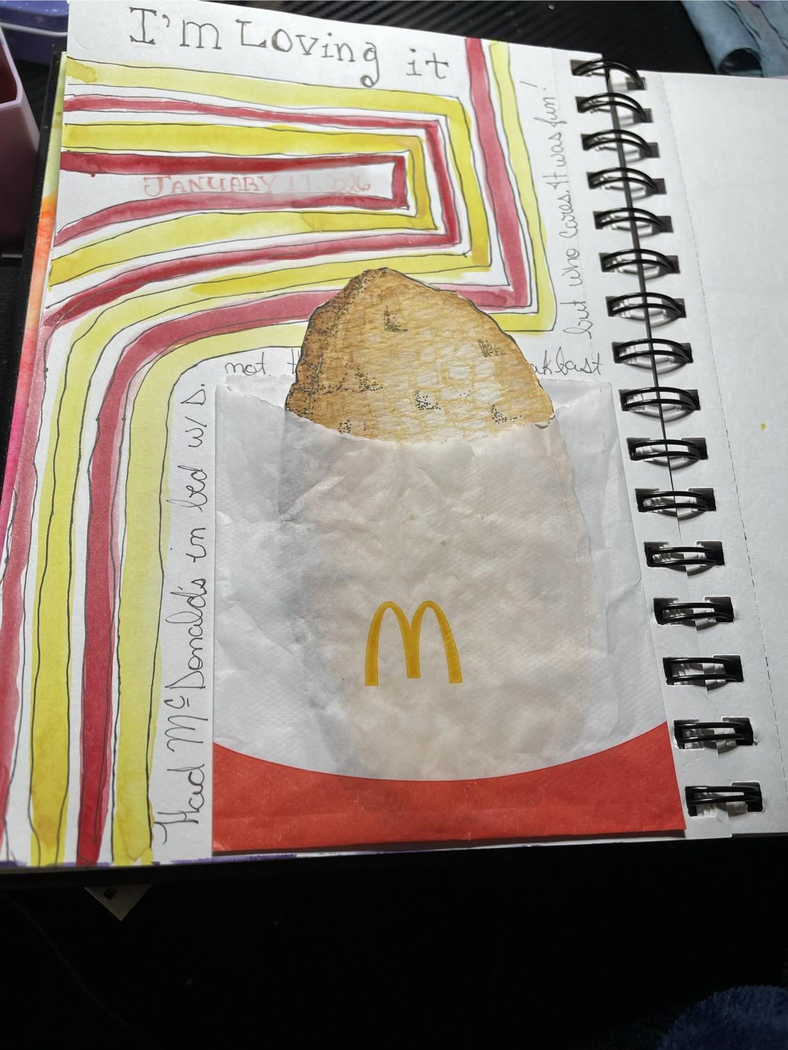 A sketch book pouch - image 1 - student project