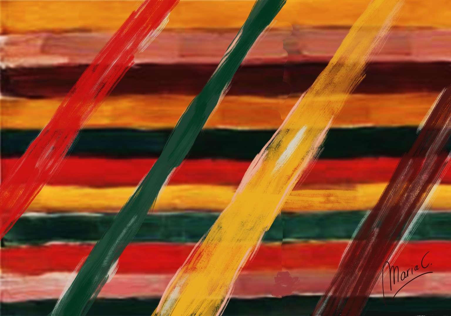 Sean Scully inspired - image 5 - student project
