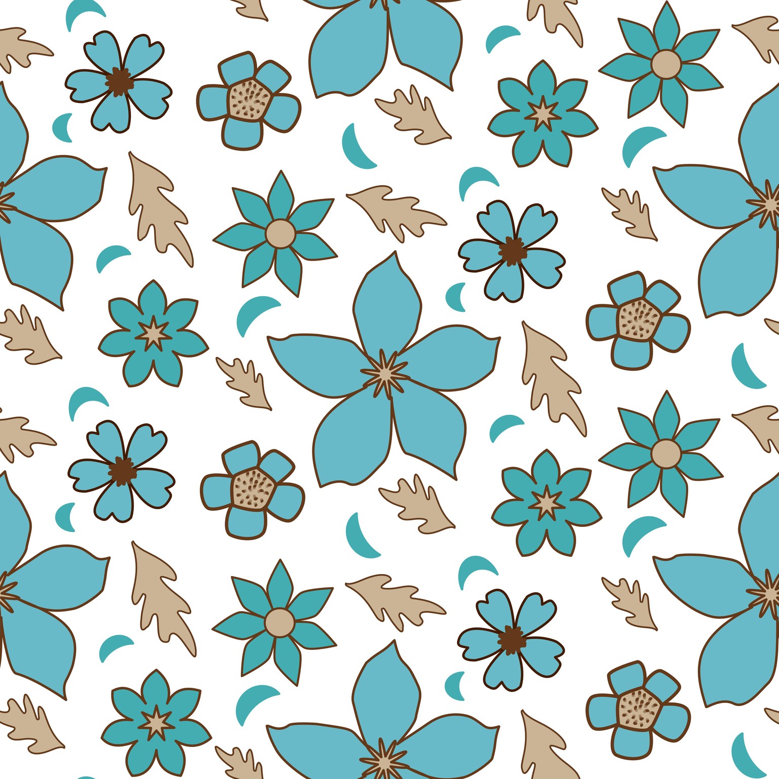 My Blue and Brown Repeat …. repeat …repeat …… - image 1 - student project