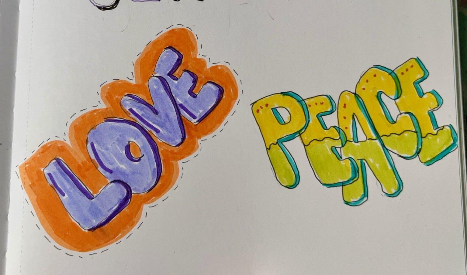 Bubble Letters - image 1 - student project
