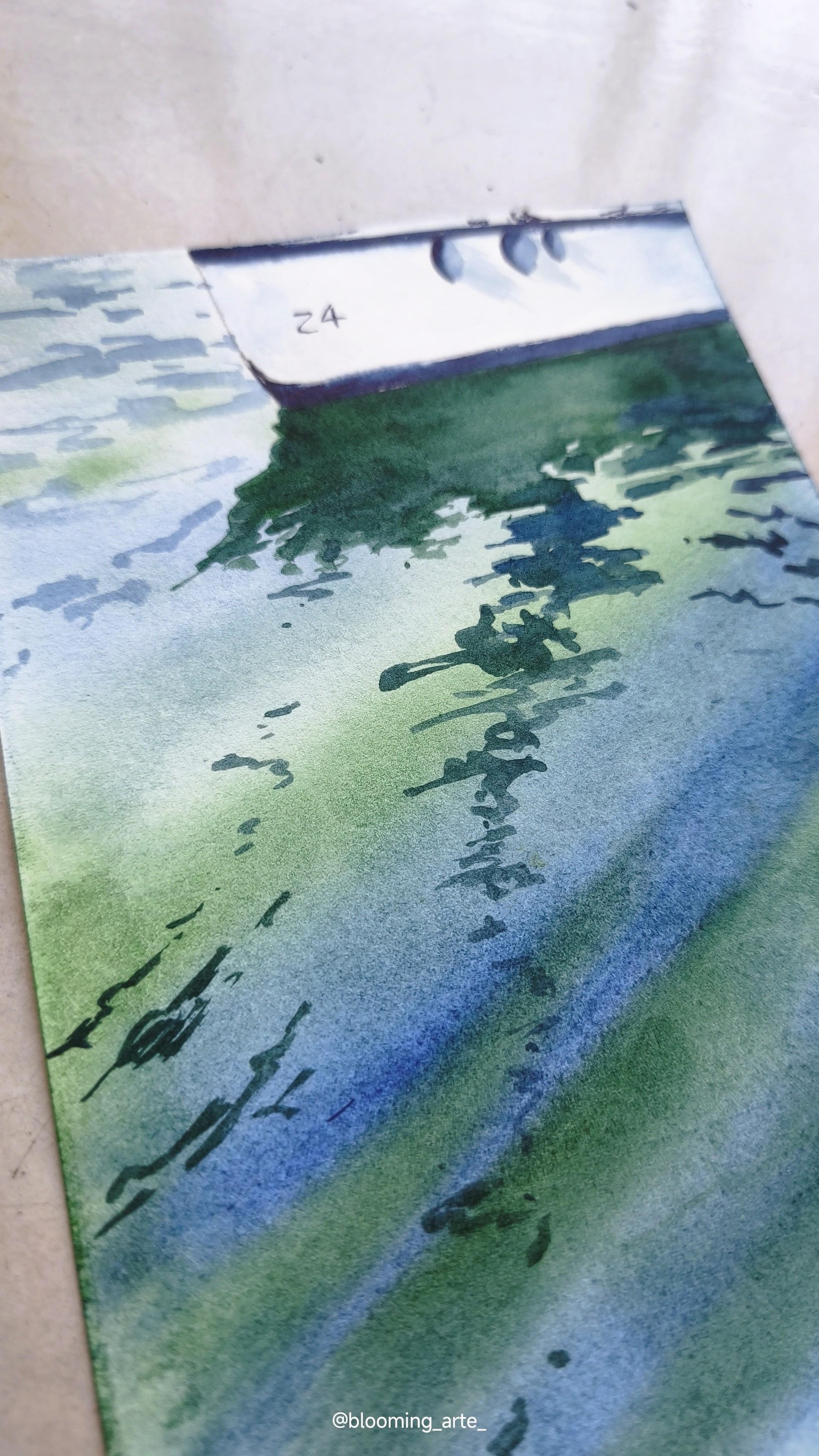 Ocean Waves in Watercolor: 7 Beginner-Friendly Projects. - image 9 - student project