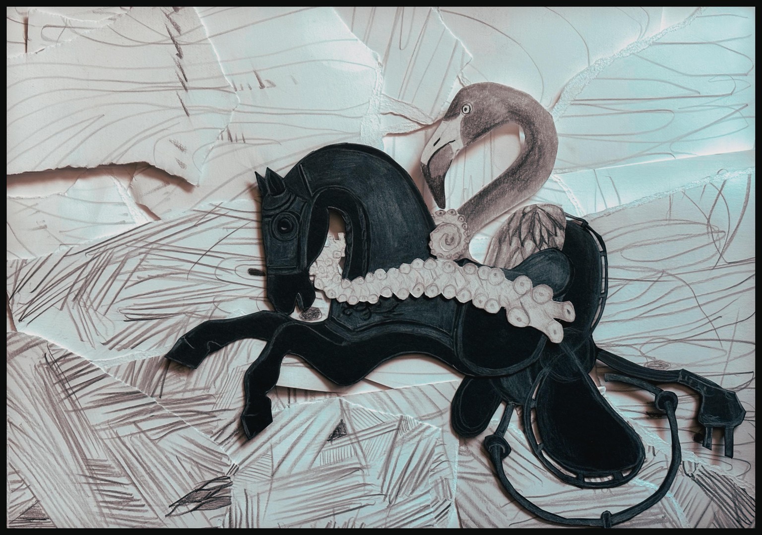 Collaging Creatures - image 2 - student project