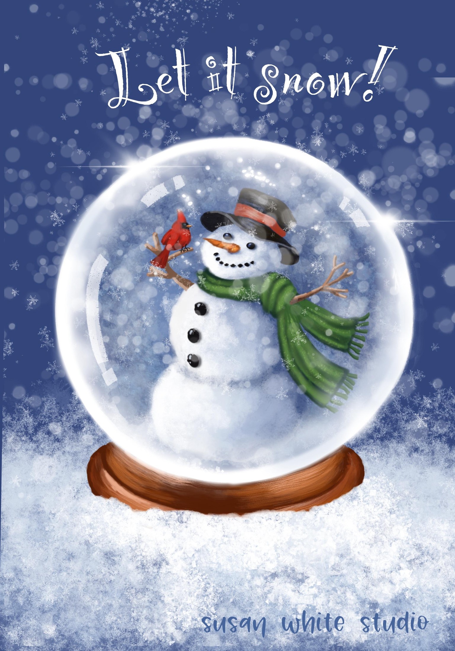 Let it Snow! Globe - image 1 - student project