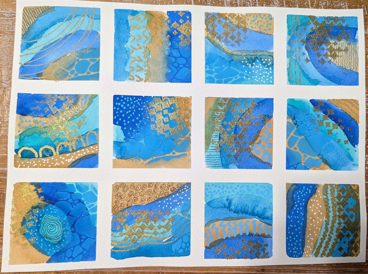 Beachy Squares - image 1 - student project