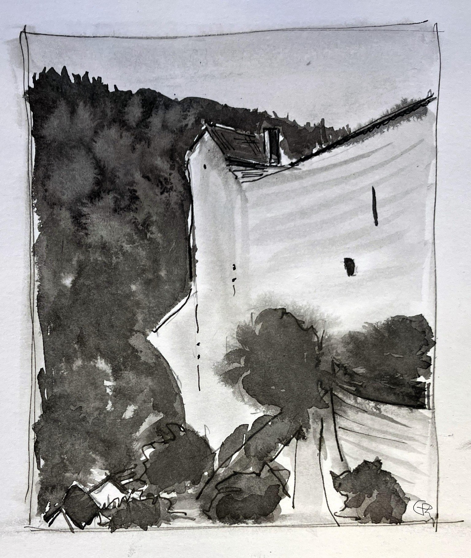 Inky Landscapes: Letting Go… at a Snail’s Pace 🐌 - image 2 - student project