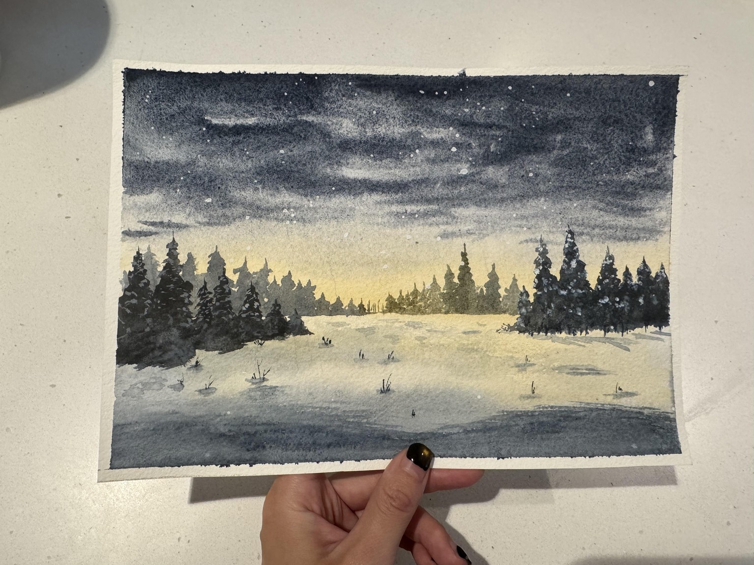 winter landscapes - image 1 - student project