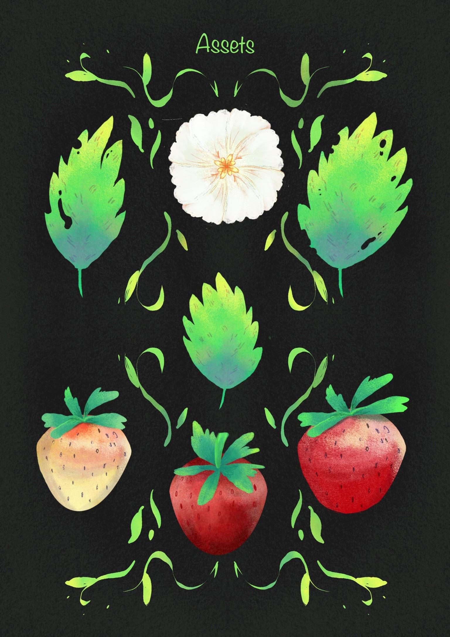 Composición de fresas - image 2 - student project