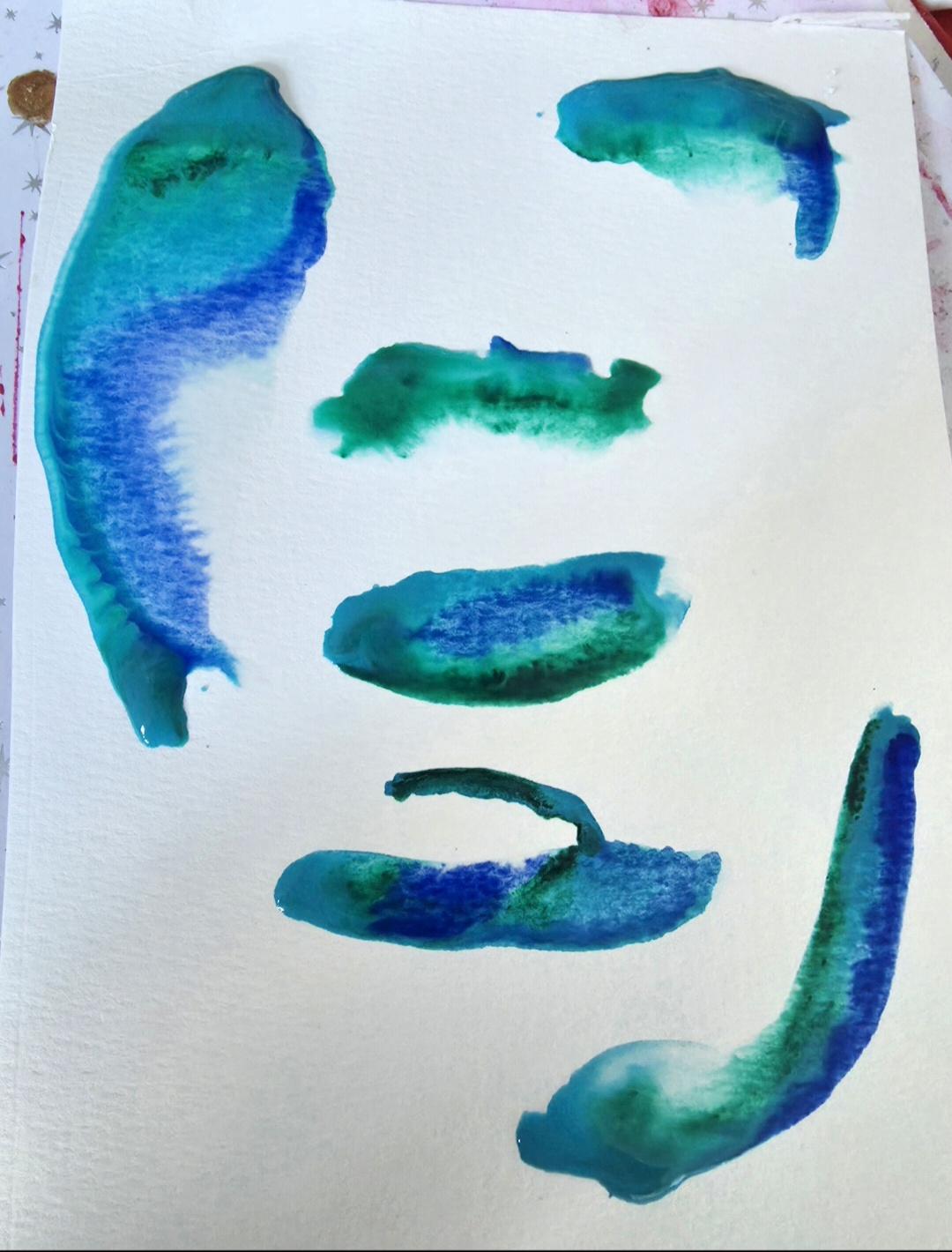 Watercolours inspired by Georgia O Keefe - image 7 - student project