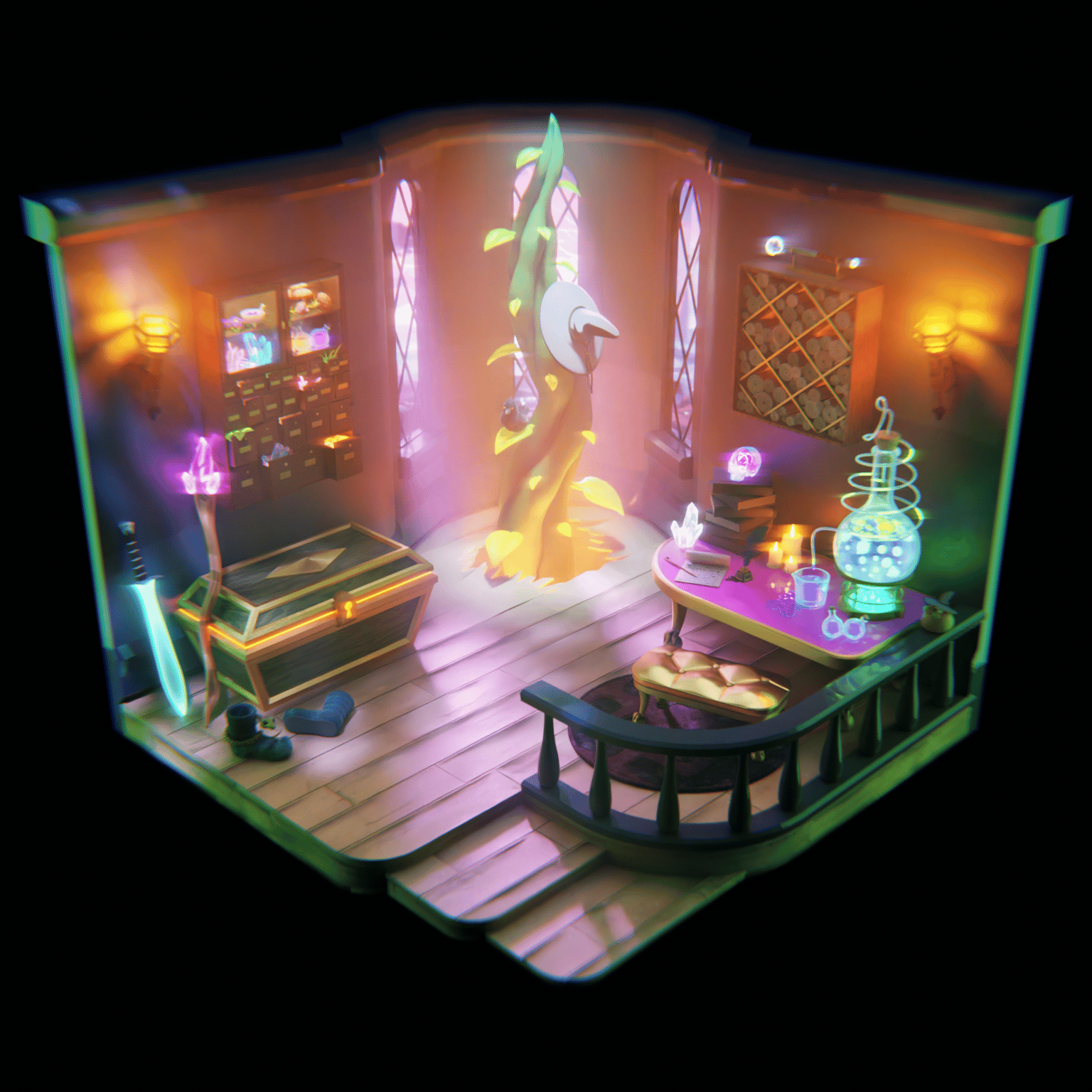 Wizard Room - image 1 - student project