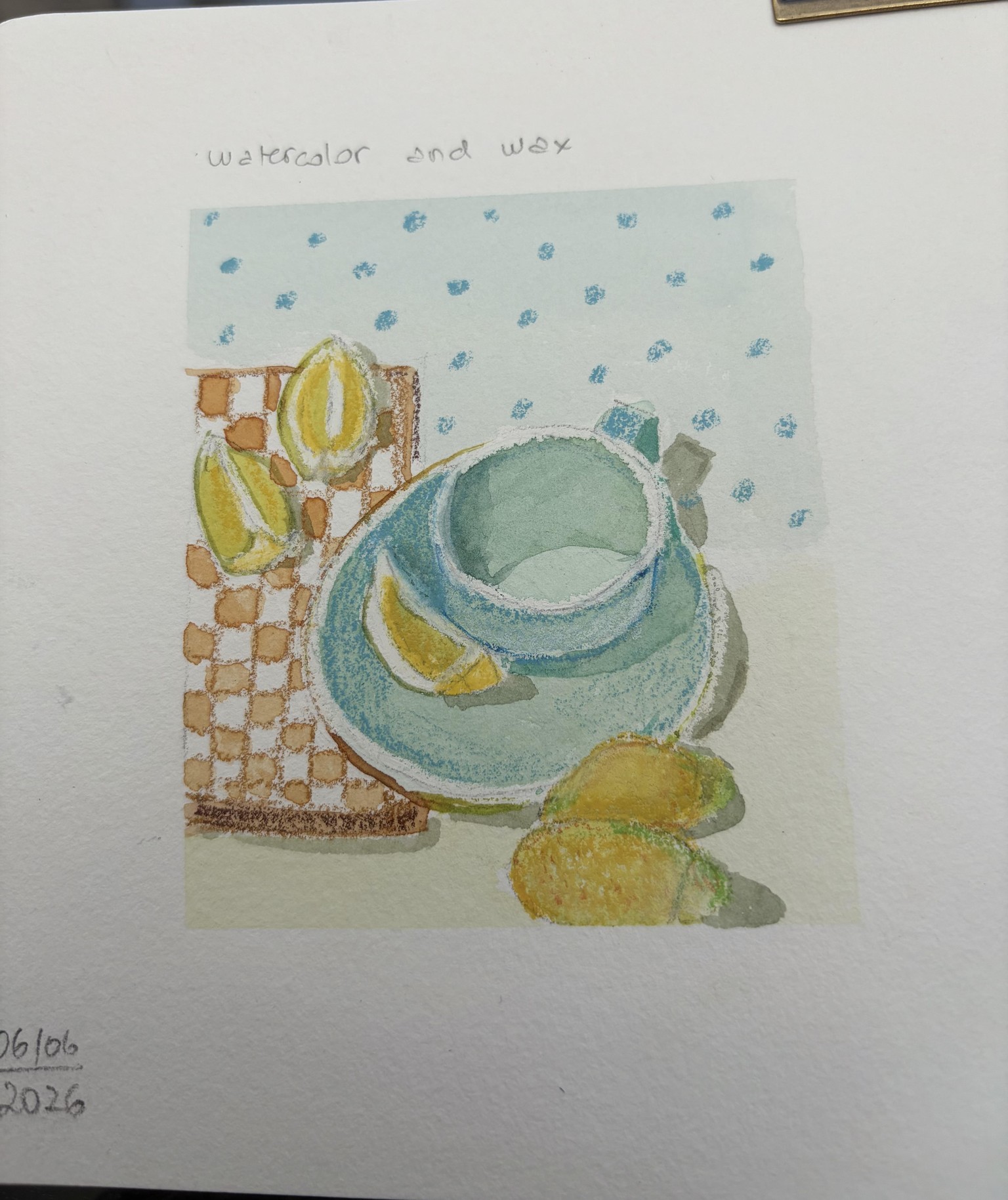 5 exercices with watercolor and others tools - image 5 - student project