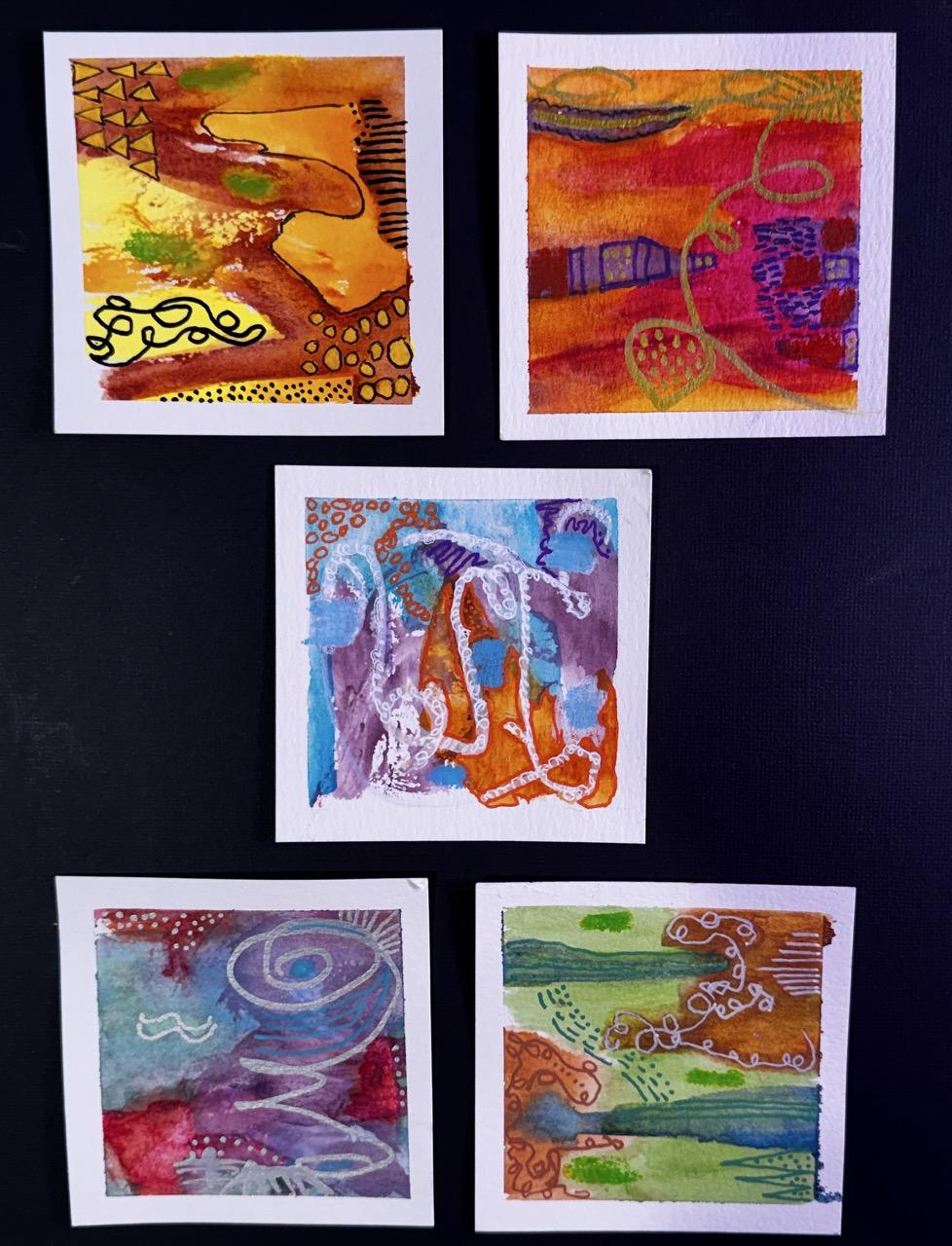 Tiny Paintings - image 1 - student project