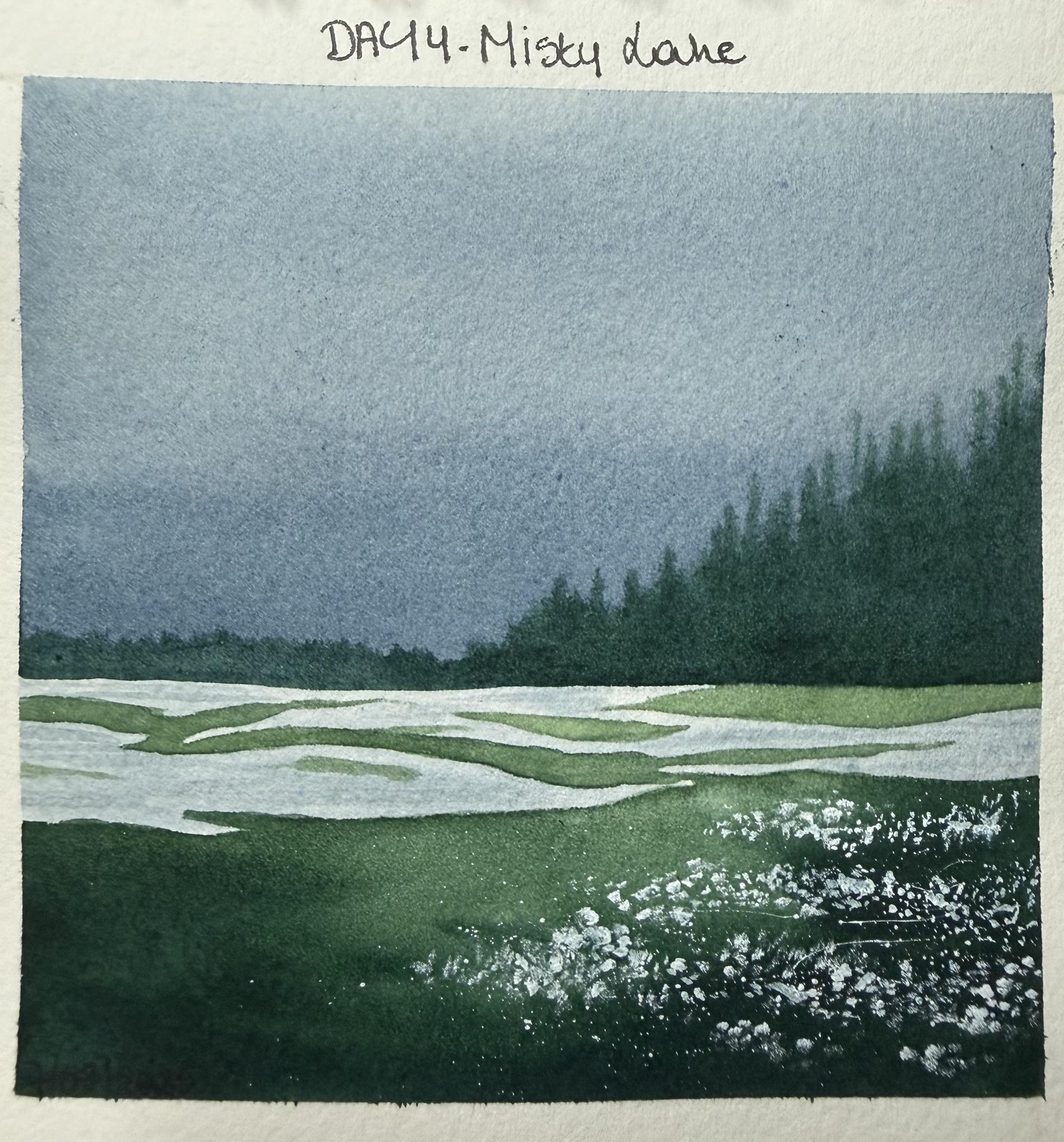15 days of 15 minute watercolor - image 4 - student project