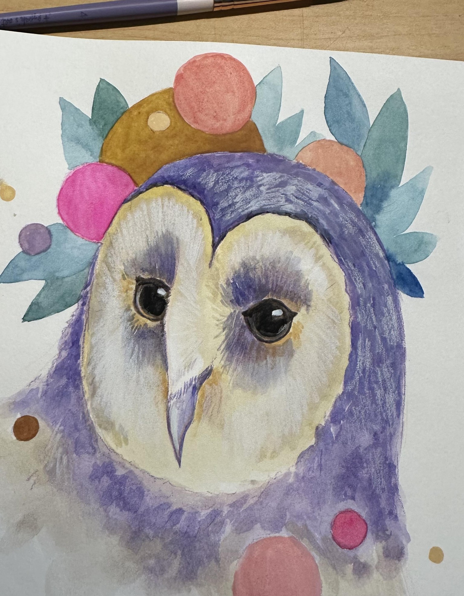 Owls Sketchbook Challenge - image 4 - student project