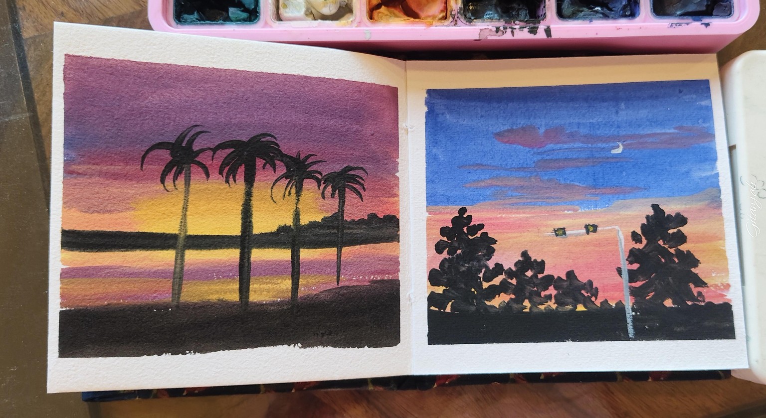 Gouache work - image 8 - student project