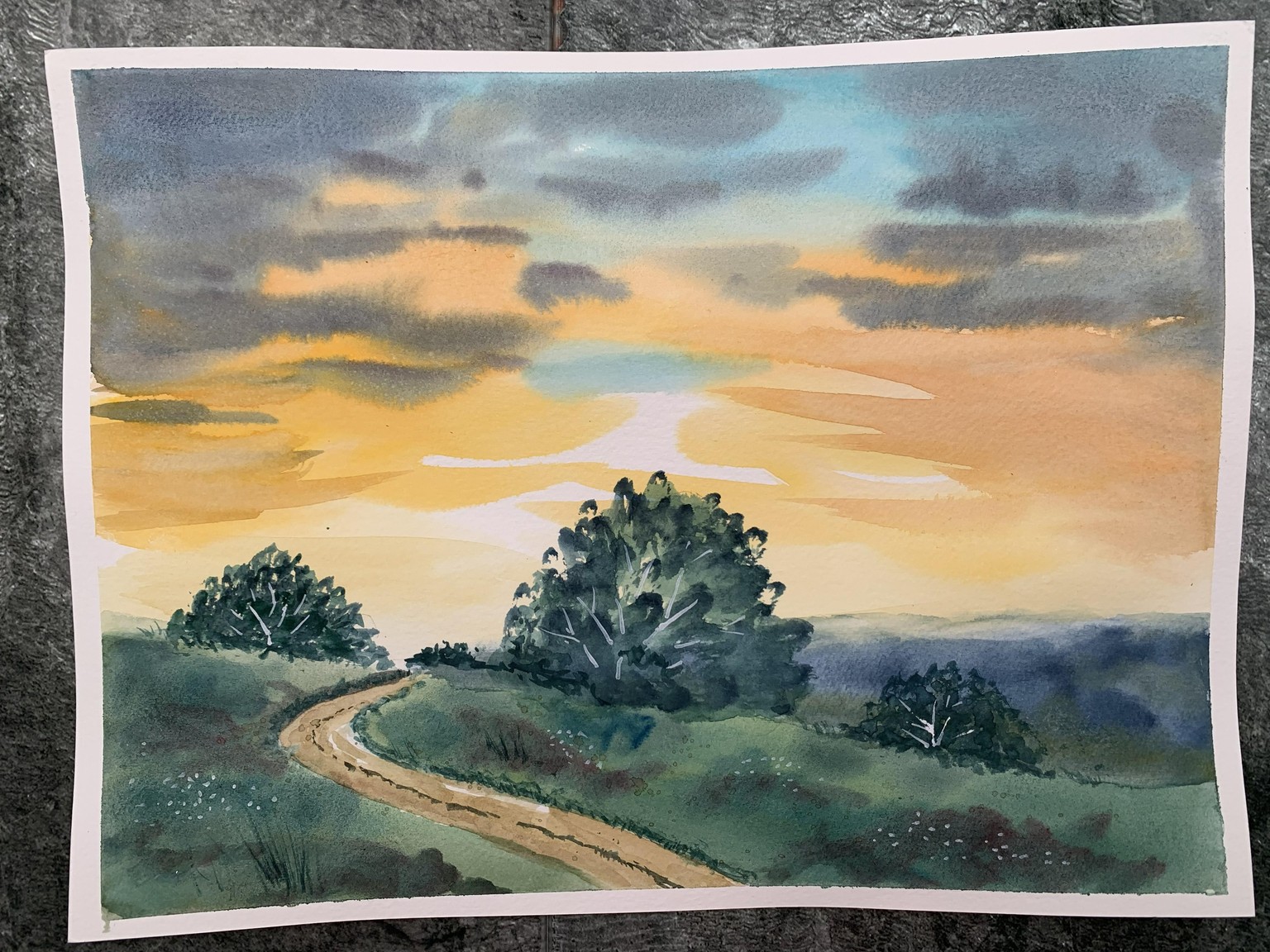 Loose, impressionistic landscapes - image 2 - student project
