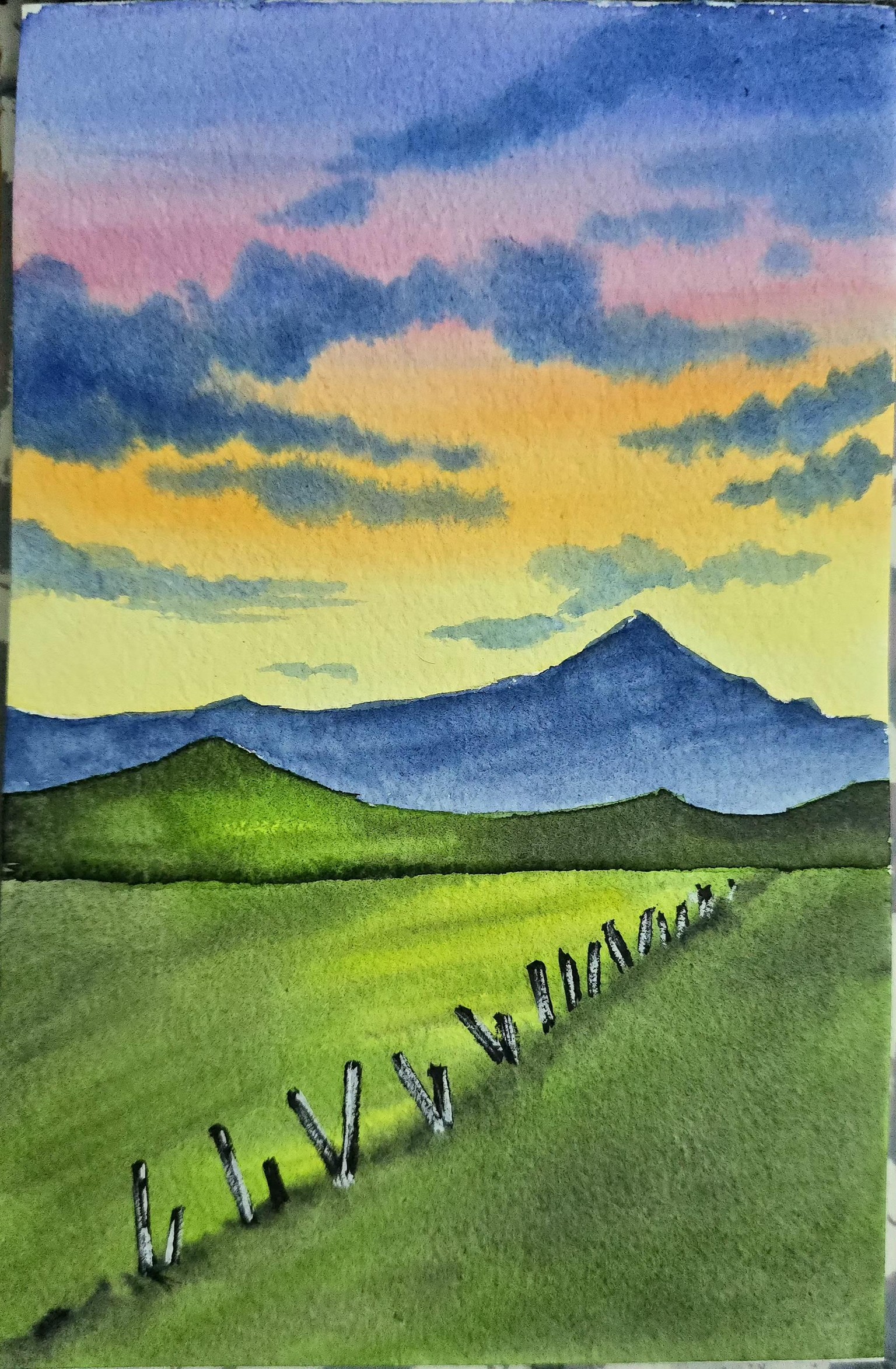 30 days of Unwinding with watercolour - image 16 - student project