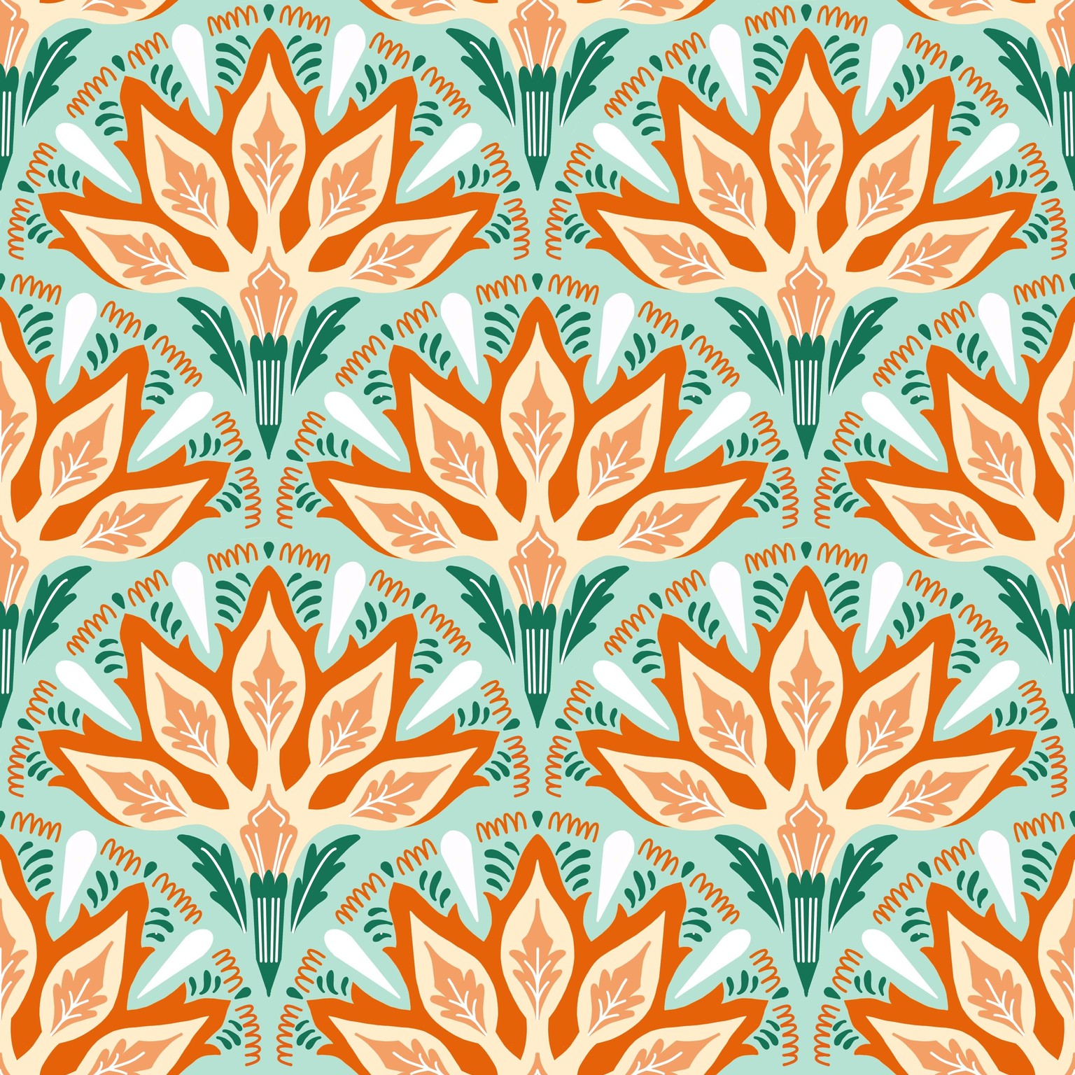 Floral Pattern - image 1 - student project