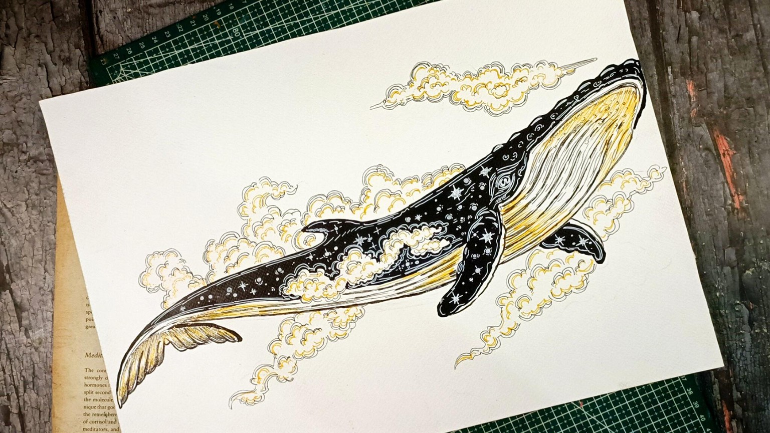 Celestial Whales - image 11 - student project