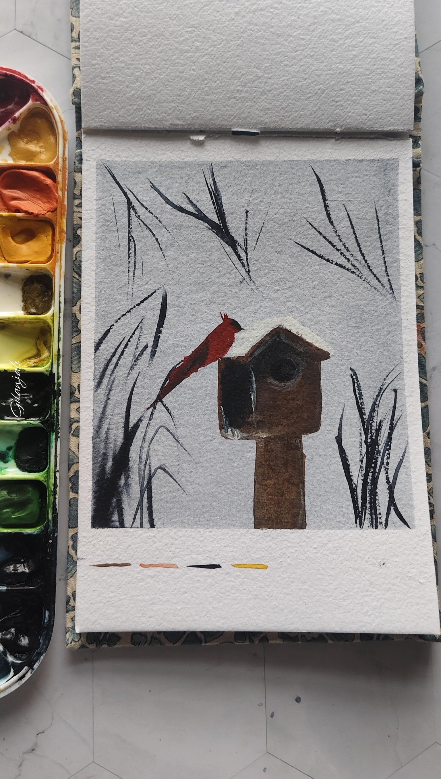 Snowy winter land - image 6 - student project