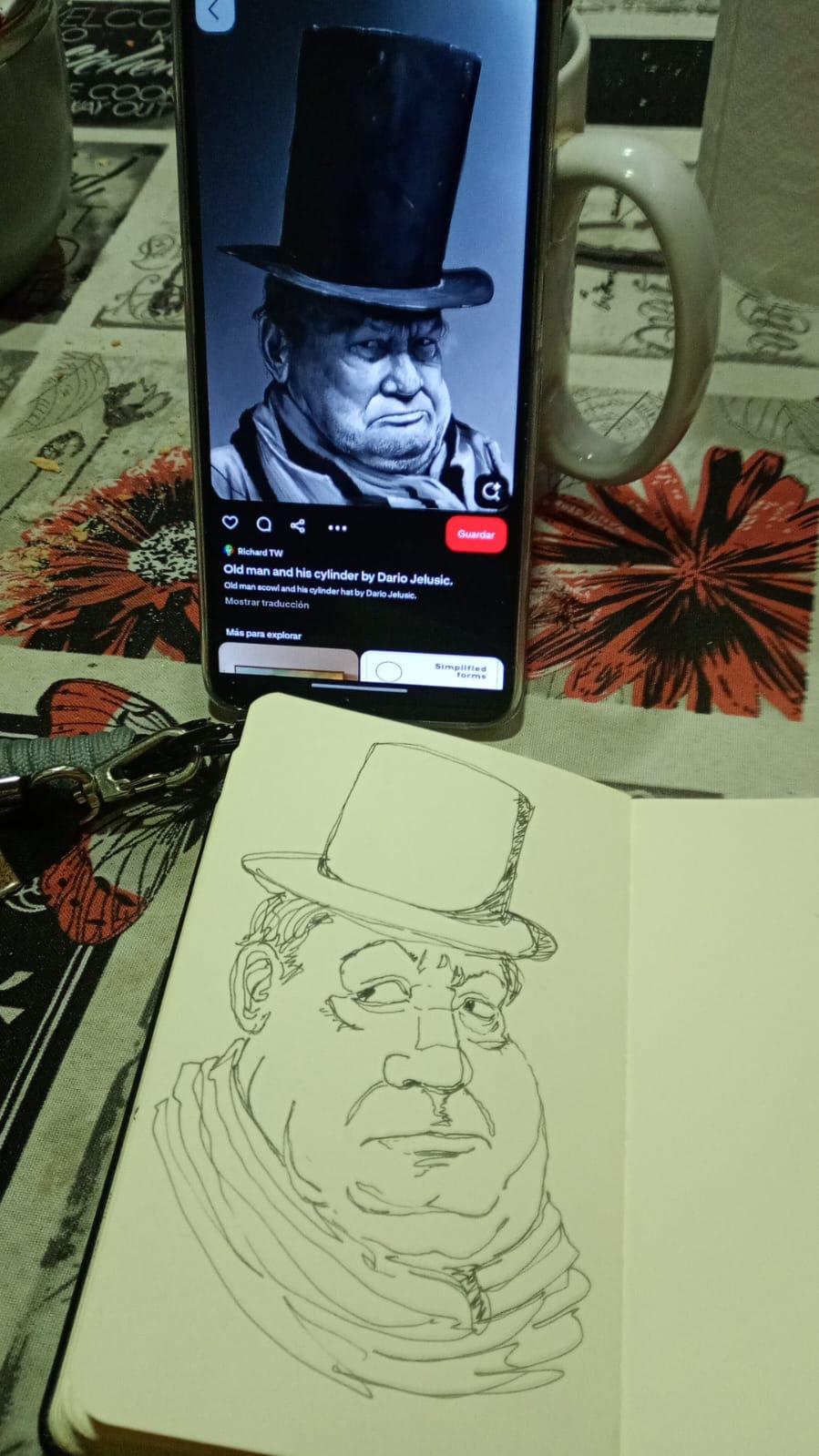 hombre con sombrero - image 2 - student project
