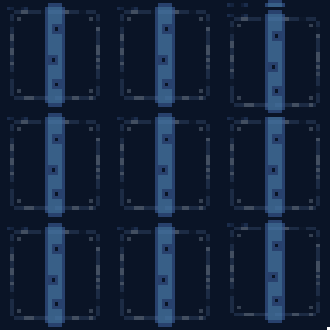 Industrial tile art, Professional Modular Tile Set for Sci-Fi Games - image 1 - student project