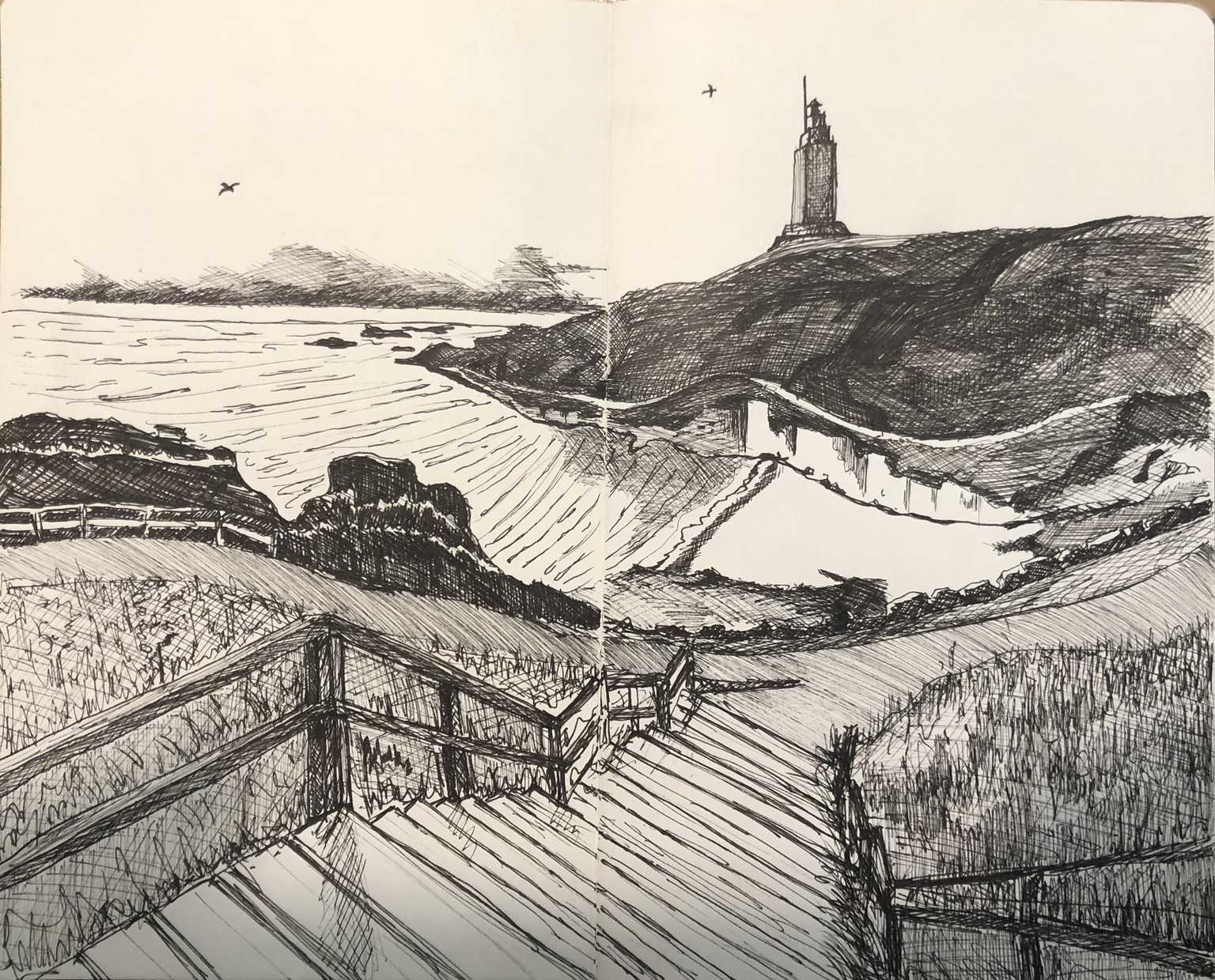 Different shaded pen-drawings - image 3 - student project