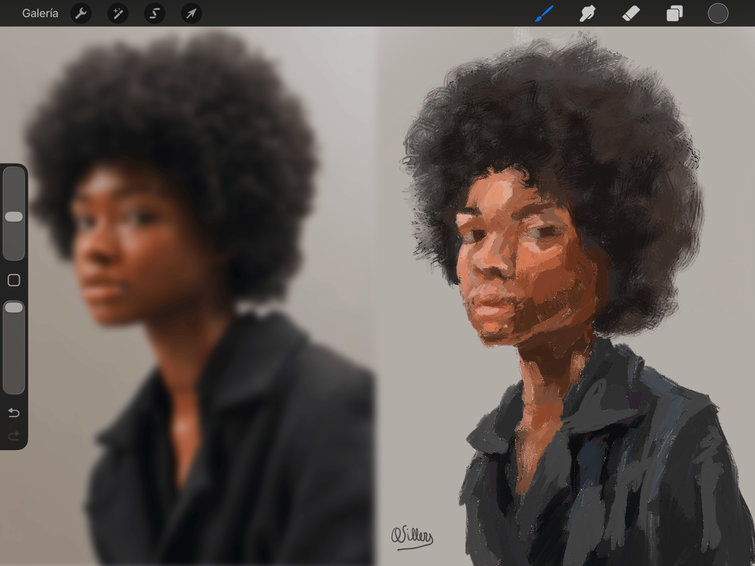 My two portraits - image 1 - student project