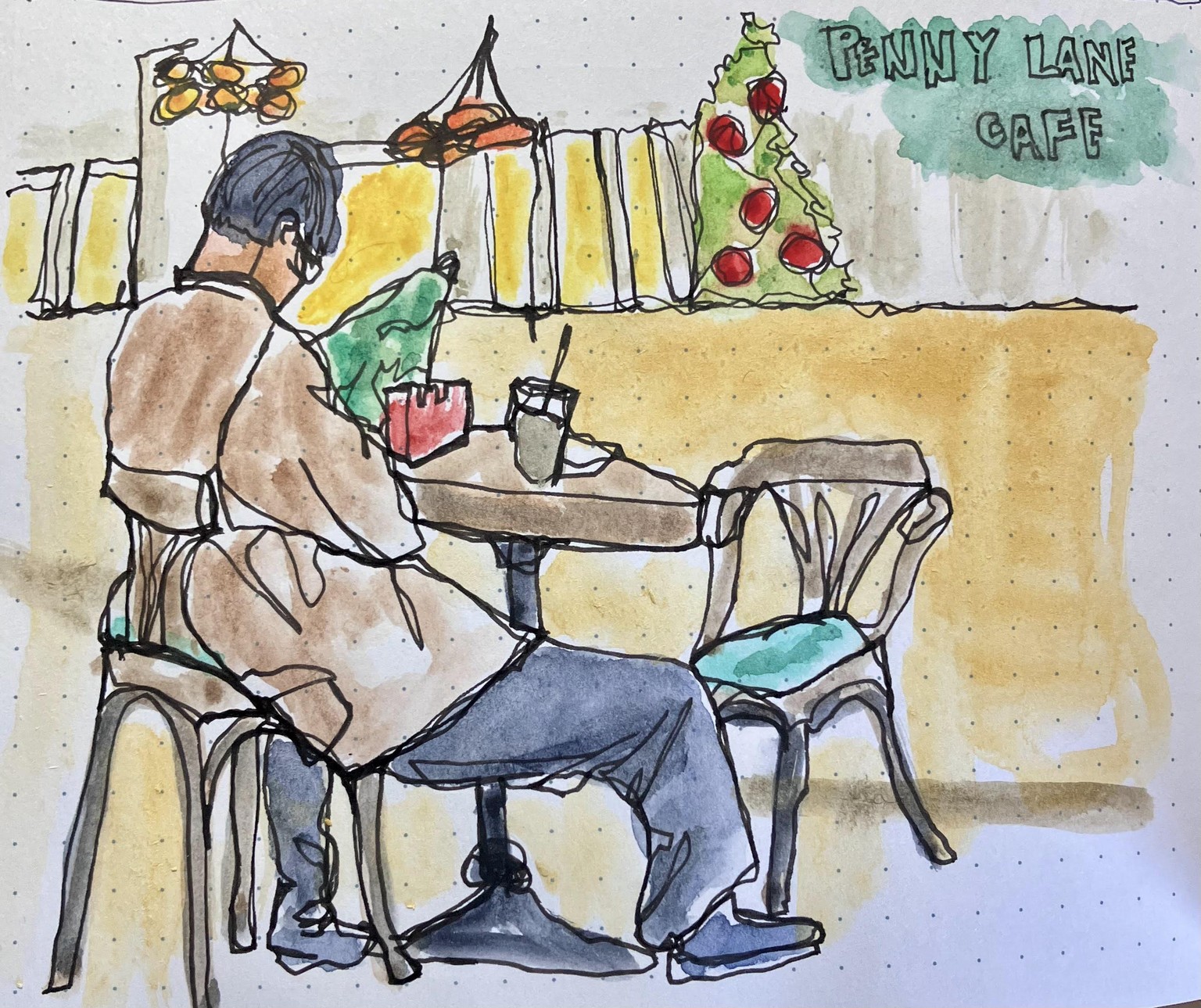 No Effort People Sketches - image 3 - student project