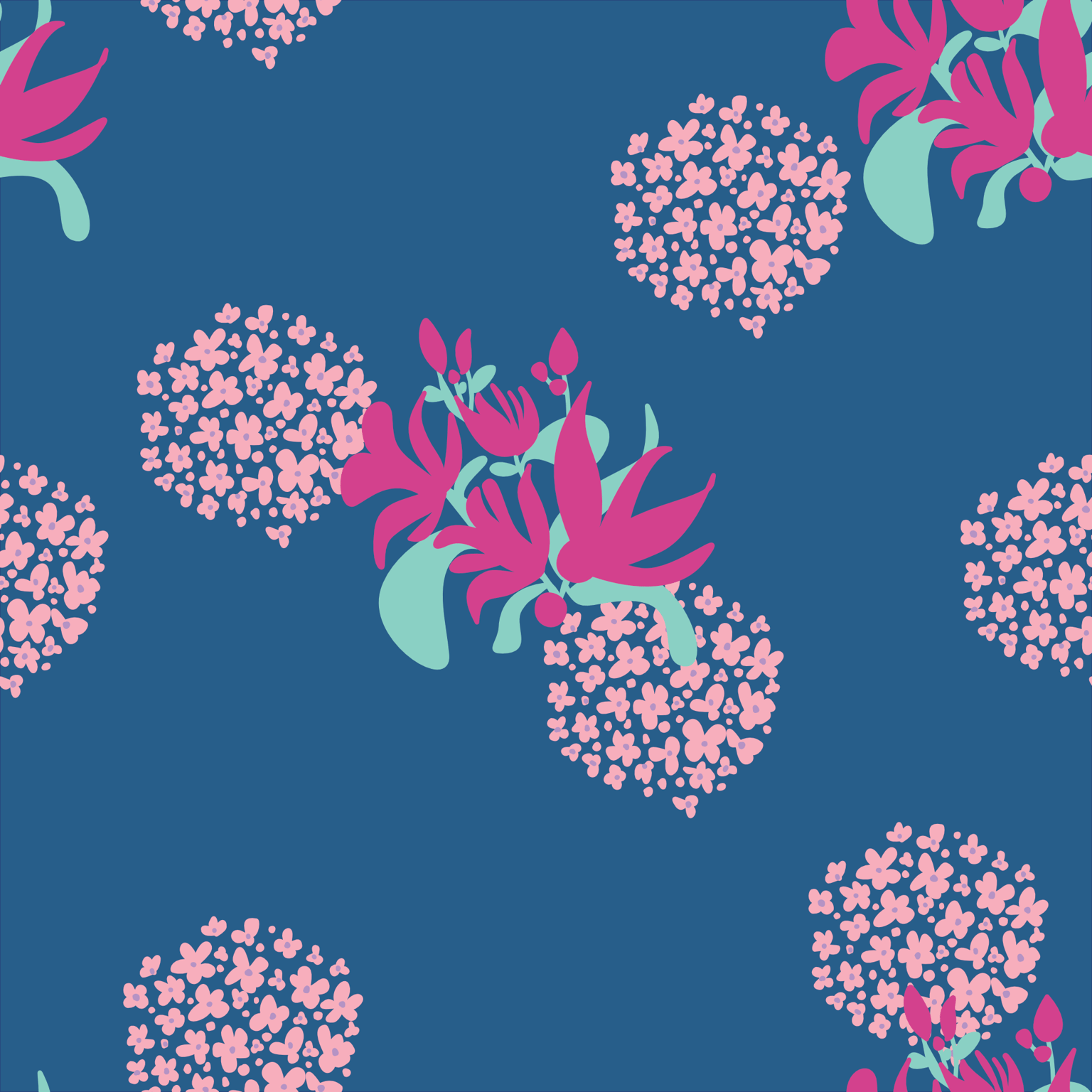 Floral Pattern - image 2 - student project