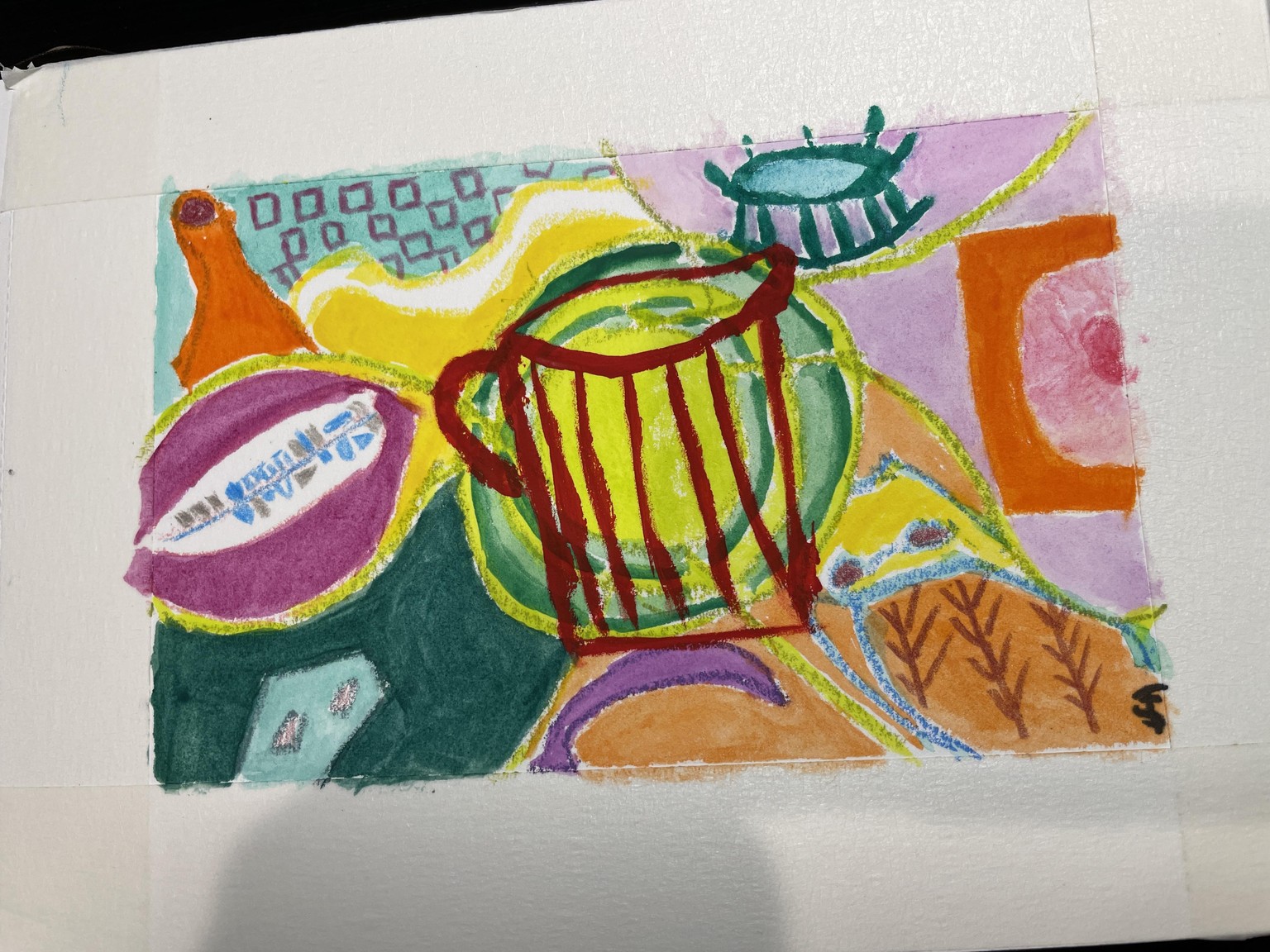 Sun Around the Red Pitcher - image 1 - student project