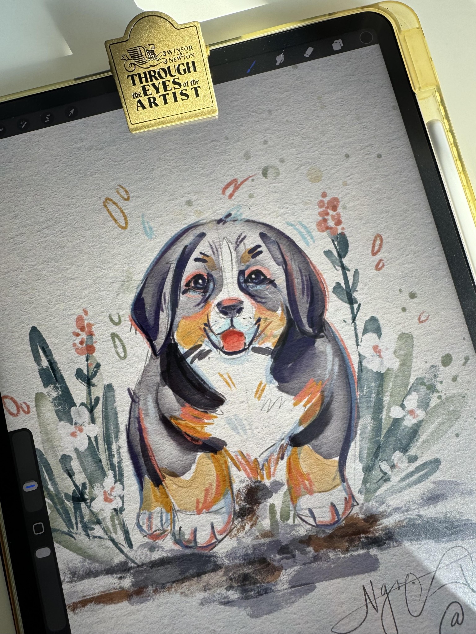 Happy puppy - image 1 - student project