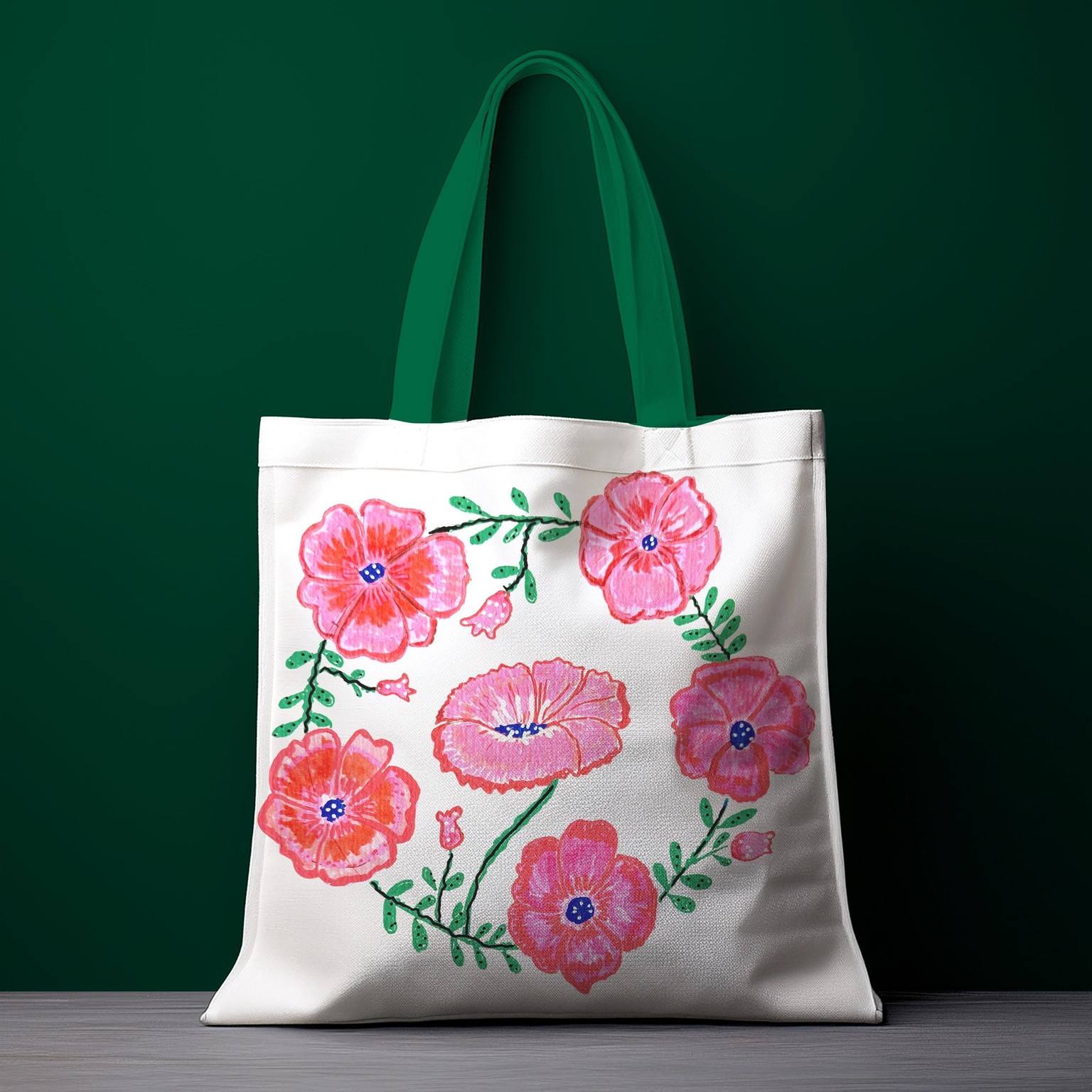 Linum grandiflorum - image 3 - student project