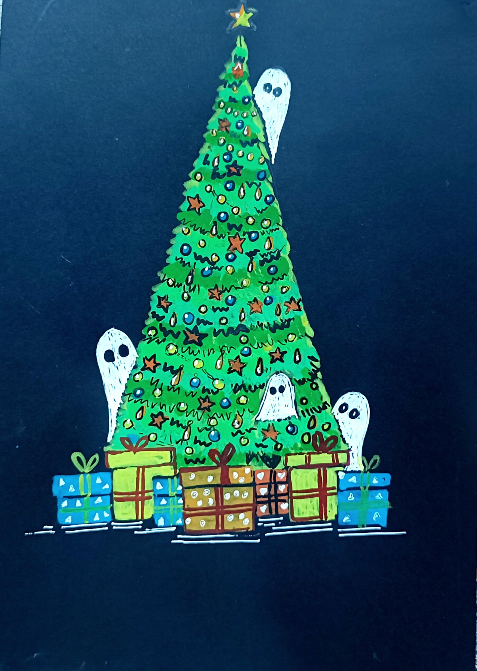 Christmas ghost - image 4 - student project