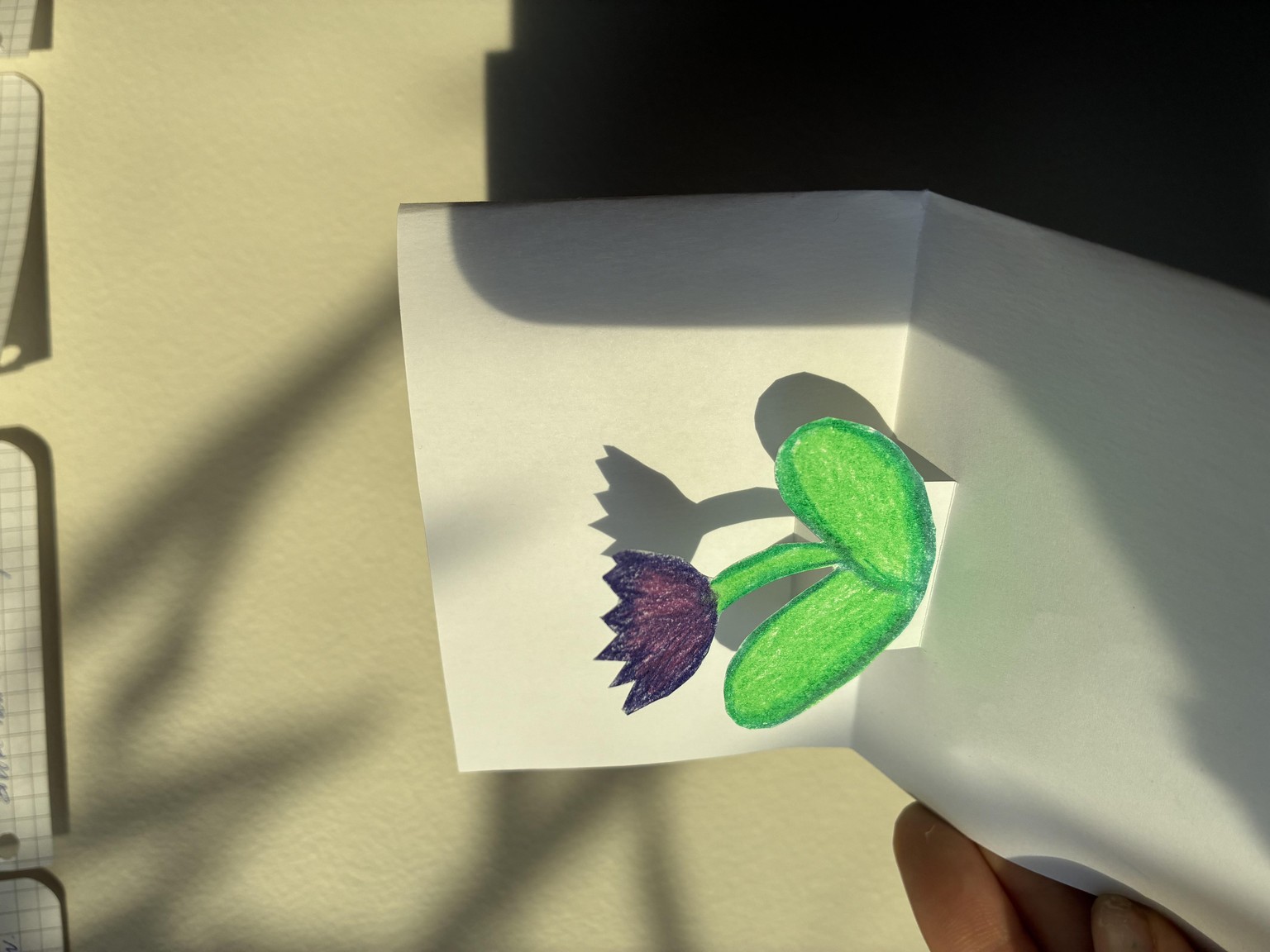 a little pop-up tulip - image 1 - student project