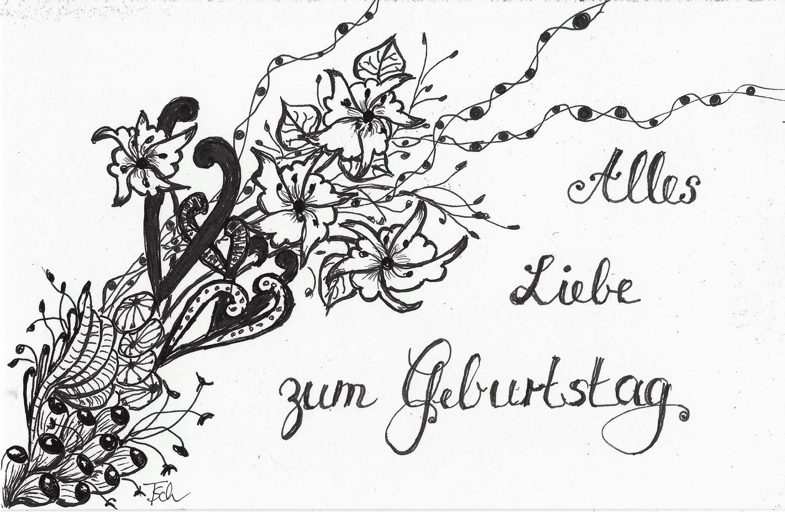 Birthday Card - image 1 - student project