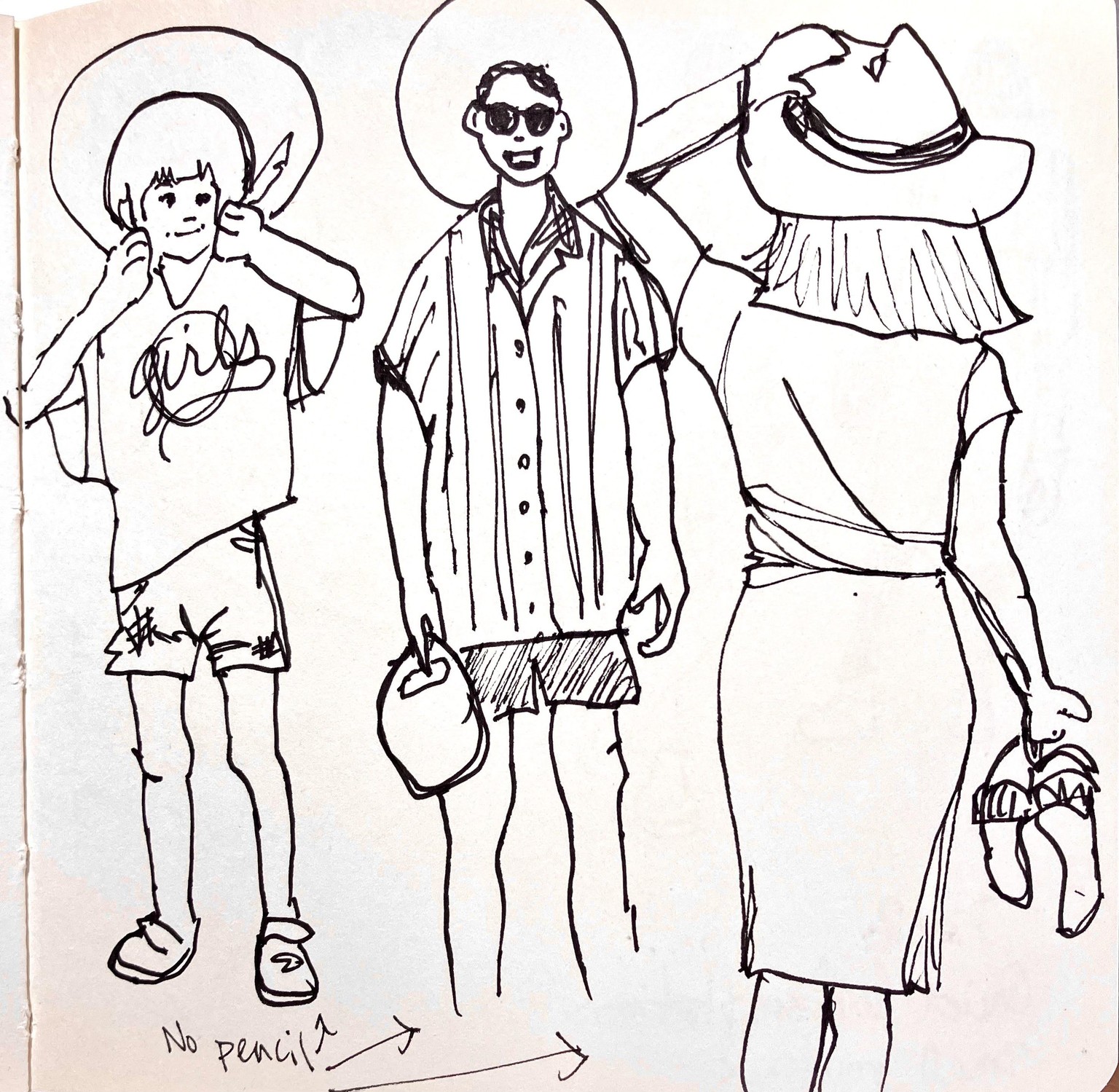 Sketching Everyday People - image 3 - student project