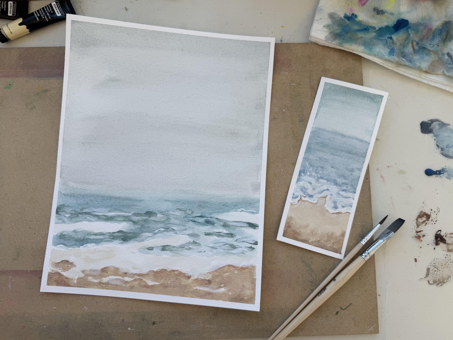 Foggy Beach Day - image 1 - student project