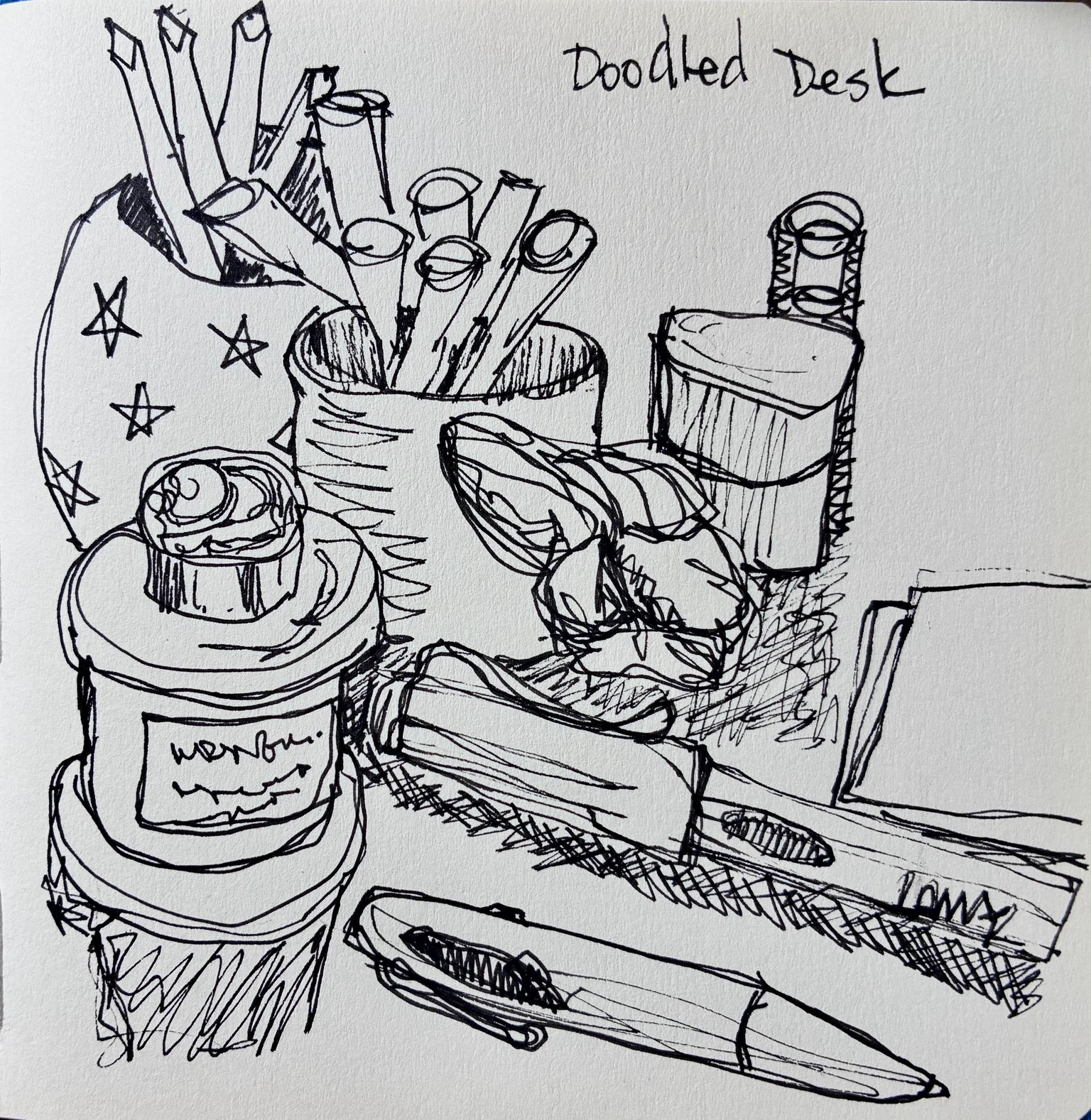 Unlocking Ink Doodling - image 5 - student project