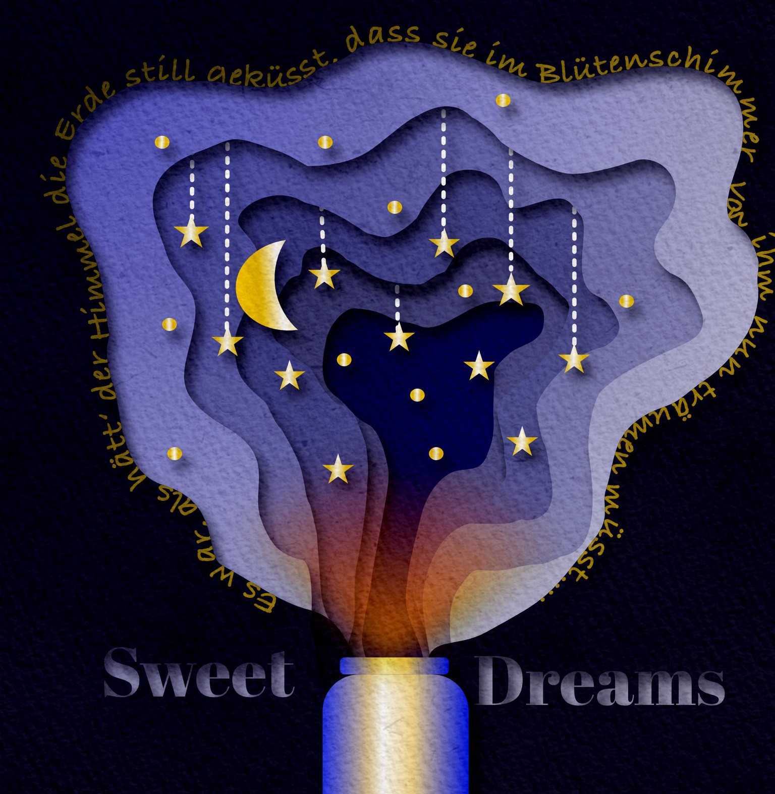 Paper cut Night sky - image 2 - student project
