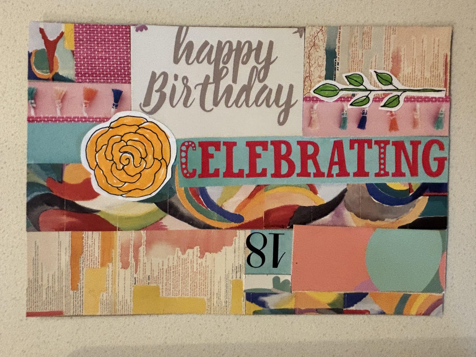 18 th birthday - image 1 - student project