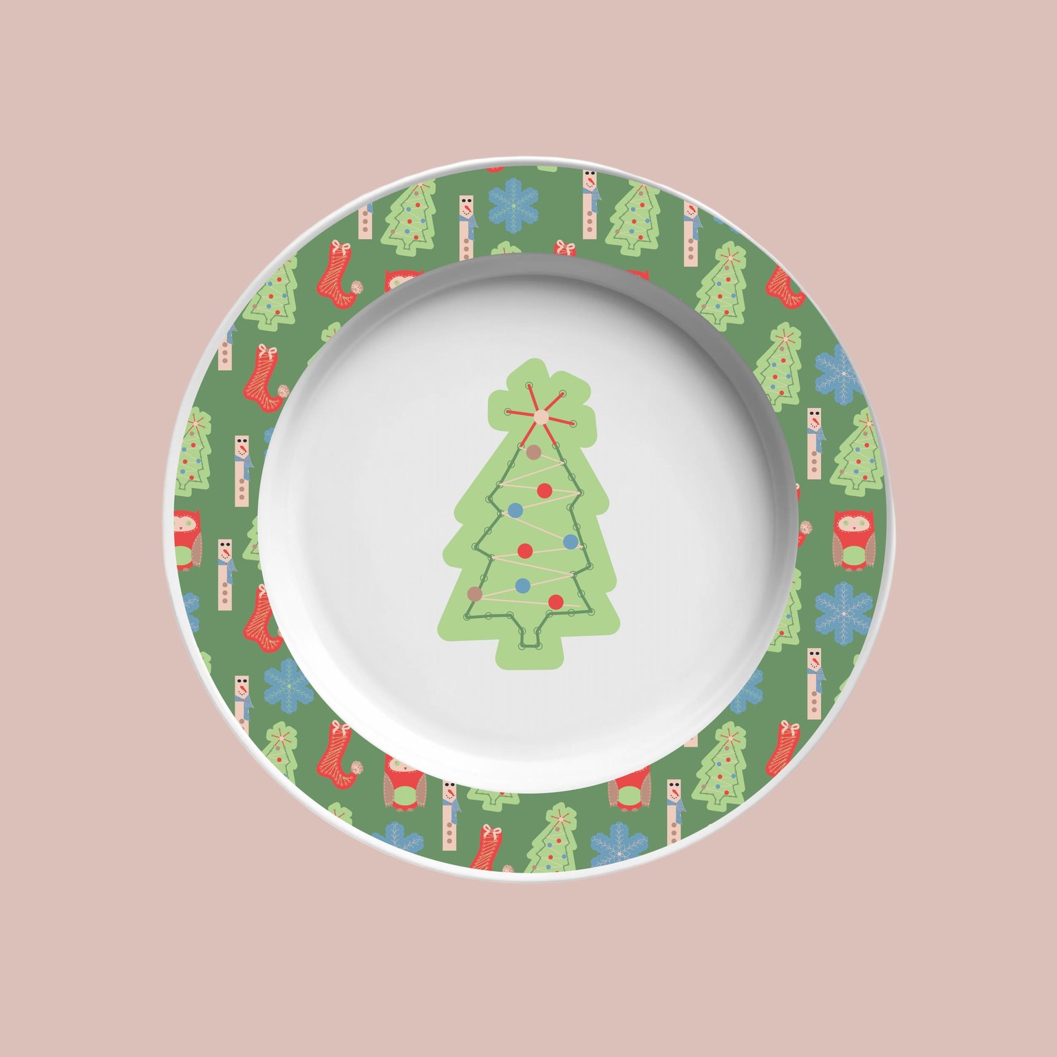 Christmas Plate - image 1 - student project