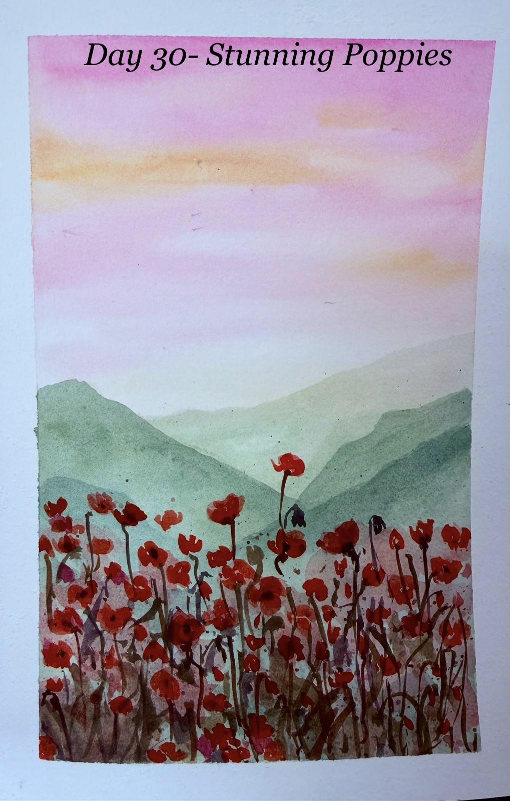 Nature in watercolour - image 32 - student project