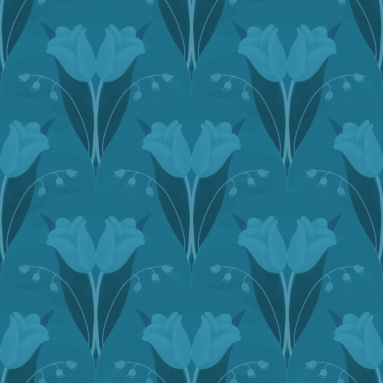 Tulips and Bluebells - image 1 - student project